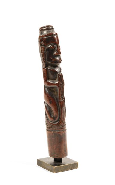 Poignée Batak
Sumatra
Bois. H. 16,5 cm
Belle...