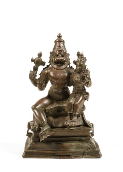Narasimha et Lakshmi
Inde méridionale circa...