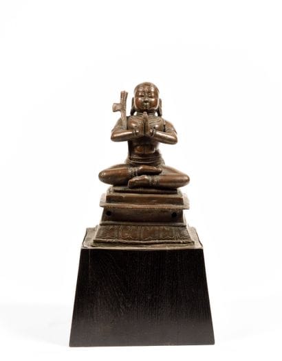 Ramanuja
Inde méridionale circa XVIIe siècle
Alliage...