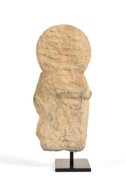 Buddha
Art du Gandhâra circa IIIe-IVe siècle
Schiste.
H....