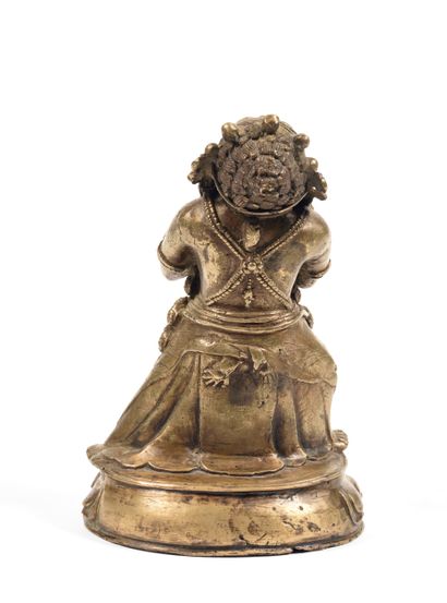 Vajradaka
Tibet. circa XVe-XVIe siècle
Alliage...