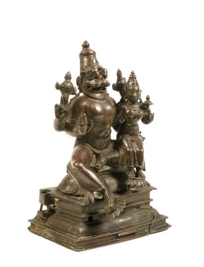 Narasimha et Lakshmi
Inde méridionale circa...