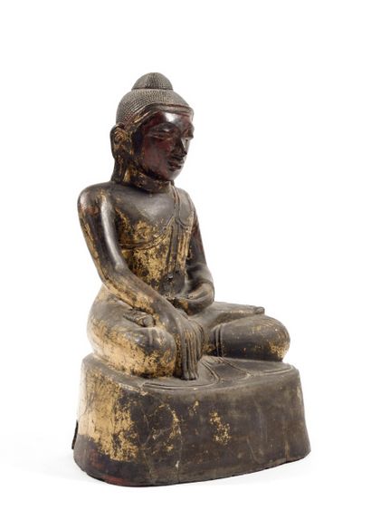 Buddha
Myanmar (Birmanie) circa XIXe siècle
Laque...