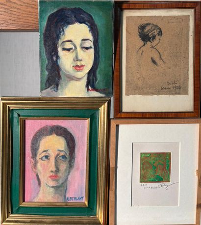 BERLANT Alexandre (1921-1994)
Portrait de...