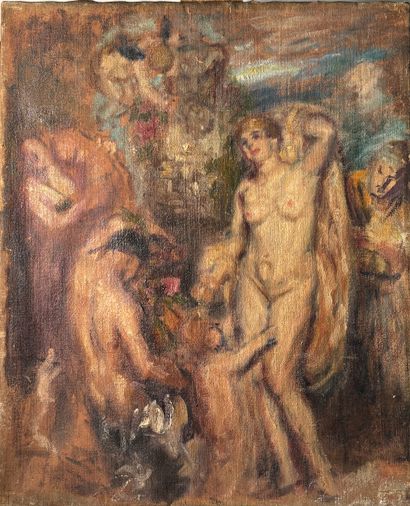 Ecole du XXe
Femmes nues / Buste de femme...