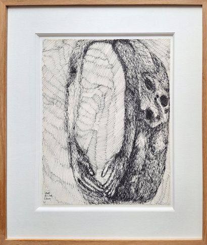 Rosemarie KOCZY (1939-2007)
Sans titre, 1983
Encre...
