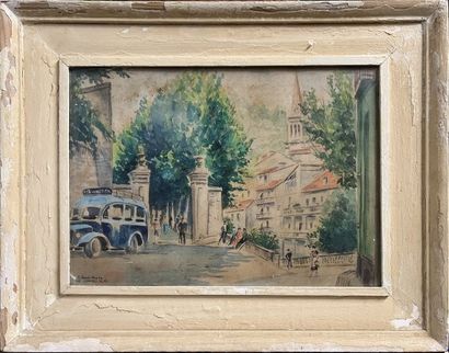 Charles-René PAYEN
Vue de l’entrée du village...