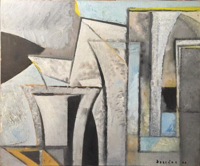 Jacques DALLEAS (1910-1997)
Composition abstraite,...