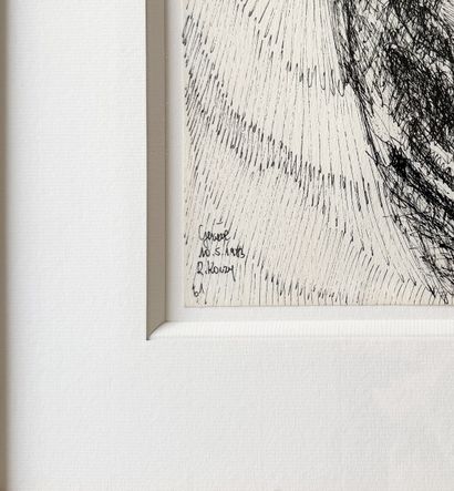 Rosemarie KOCZY (1939-2007)
Sans titre, 1983
Encre...