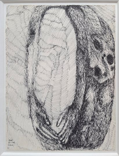 Rosemarie KOCZY (1939-2007)
Sans titre, 1983
Encre...