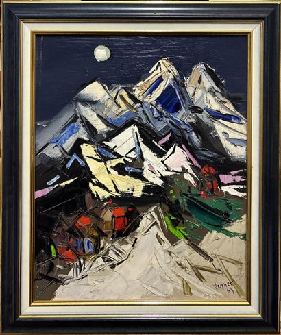 Bruno VENIER (1914-1996)
Suiza, 1969
Huile...