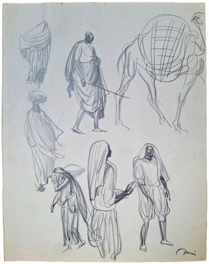Albert DECARIS 1901-1988
Quatre études de...