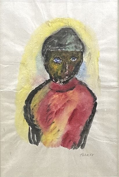 «*»Pehr HALLSTEN (1897-1965)
Portrait, 1958
Technique...