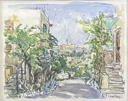 Jules KALLMANN
La Colle-sur-loup, 1970
Aquarelle...
