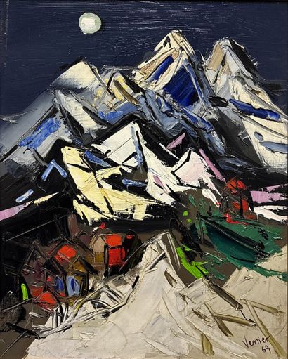 Bruno VENIER (1914-1996)
Suiza, 1969
Huile...