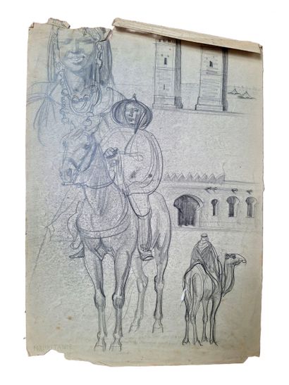 Albert DECARIS 1901-1988
Quatre études :...