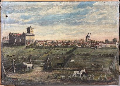 «*»JB VALIN
Paysage
Huile sur toile, signée...