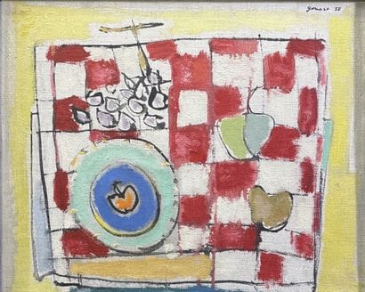 René GOUAST (1897-1980) 
Nature morte, 1958...