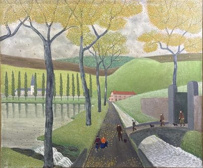 «*»Louis-Auguste DÉCHELETTE (1894-1964)
Paysage
Huile...