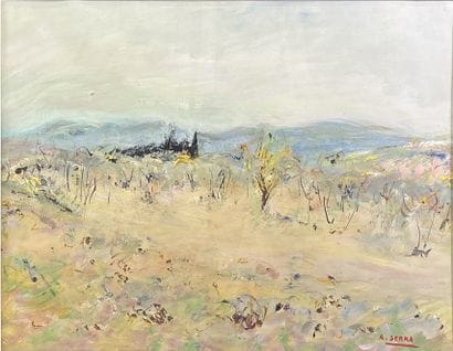 Antoine SERRA (1908-1995)
Paysage
Huile sur...