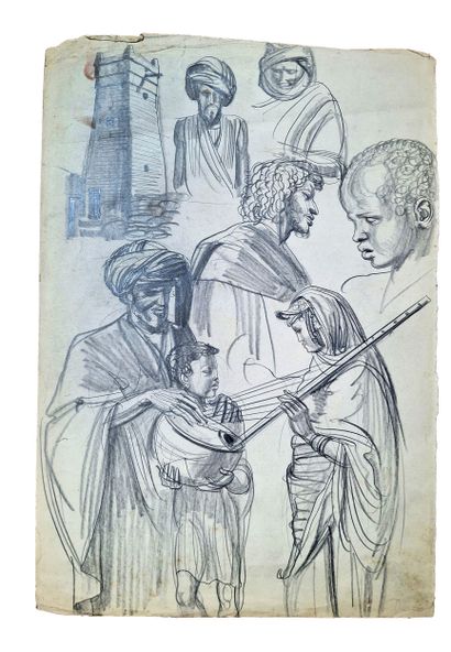 Albert DECARIS 1901-1988
Quatre études :...