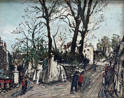 Alphonse QUIZET (1885 – 1955)
Les rues de...