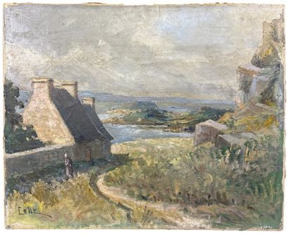 COLLE
Chemin de Bretagne
Huile sur toile...