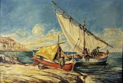 HASS
Retour des pécheurs
Huile sur toile...