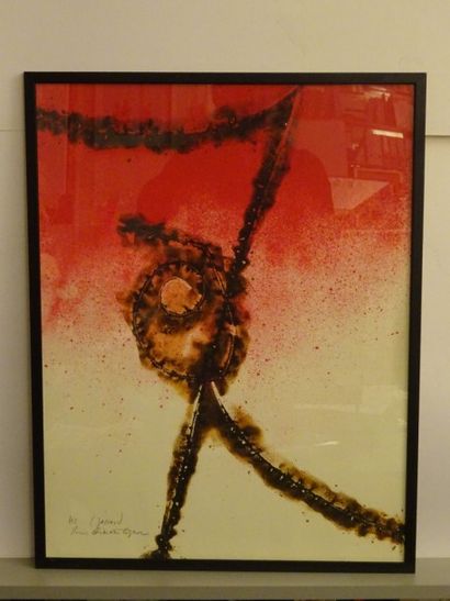 CHRISTIAN JACCARD (Né en 1938)
Composition

Lithographie...
