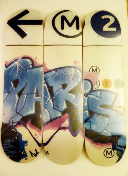 NASTY (Français, né en 1974)
Metro, 2011

Sérigraphie...