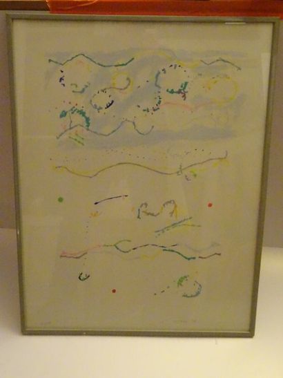 Manuel Hernández MOMPO (1927-1992)
Composition

Lithographie...