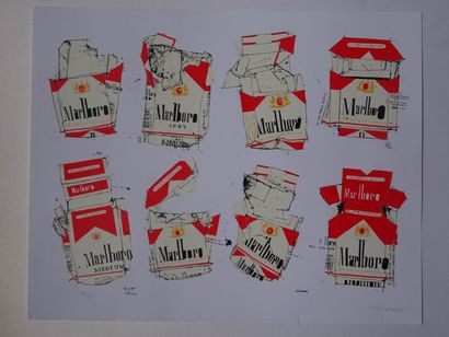 EVAN HECOX
Marlboro

Sérigraphie en couleurs...