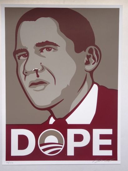 BAXTER OR
Dope

Sérigraphie sur papier, numéroté...