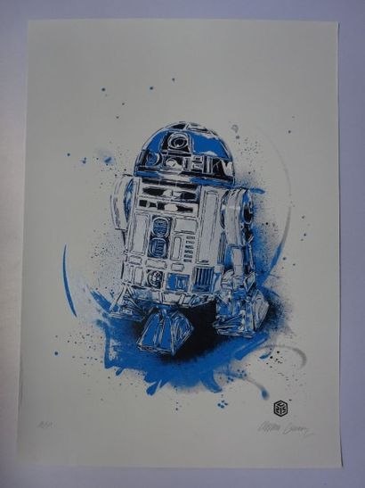 C215 (Français né en 1973)
R2D2

Sérigraphie...