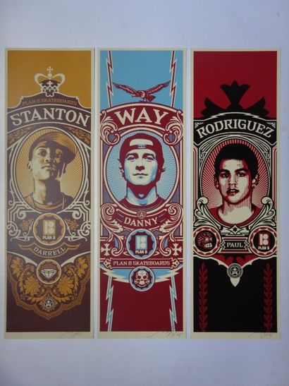 SHEPARD FAIREY (Américain, né en 1970)
Way,...