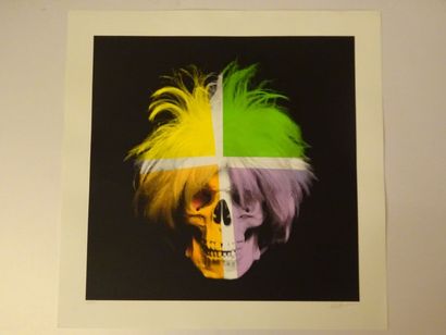 Ron English
Acrylique sur fond serigraphique sur...