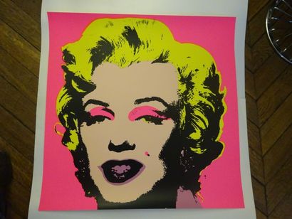 WARHOL Andy
Marilyn Rose

Sérigraphie en...