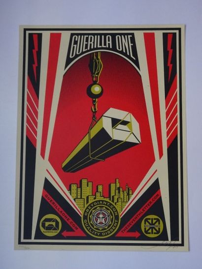SHEPARD FAIREY (Américain, né en 1970)
Guerilla...