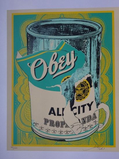 SHEPARD FAIREY (Américain, né en 1970)
All...