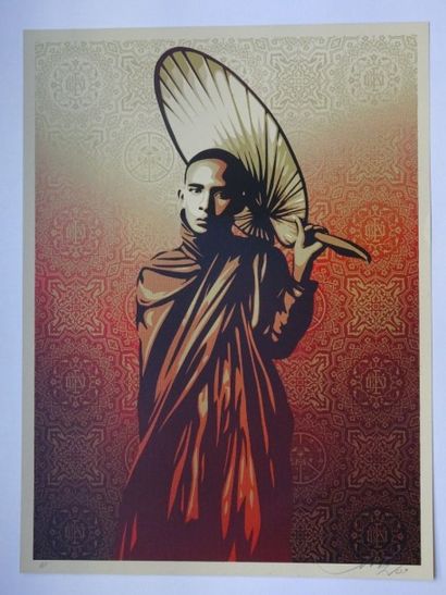 SHEPARD FAIREY (Américain, né en 1970)
Burmese...