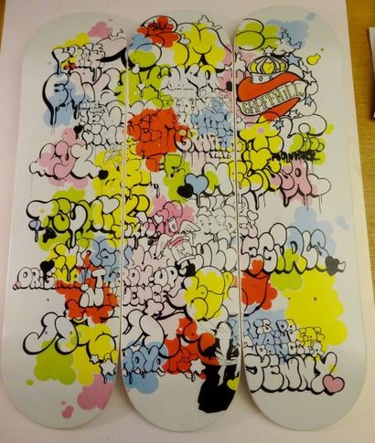 TILT (Français, né en 1973)
Sans titre

Sérigraphie...