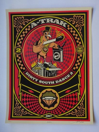 SHEPARD FAIREY (Américain, né en 1970)
Dirty...