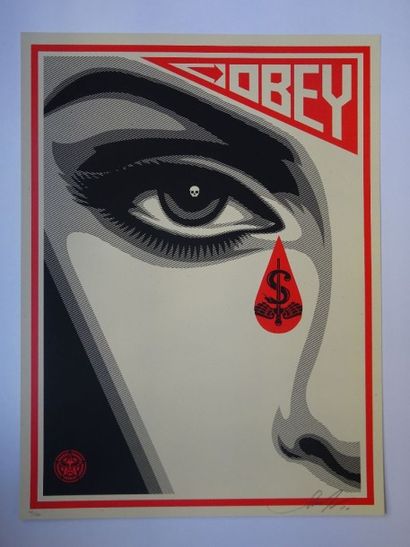 SHEPARD FAIREY (Américain, né en 1970)
Eye...