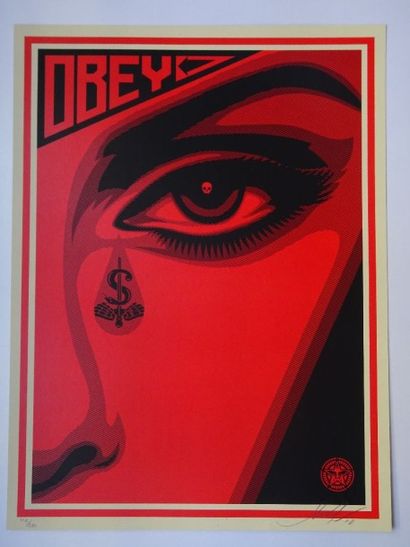 SHEPARD FAIREY (Américain, né en 1970)
Eye...