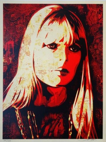 SHEPARD FAIREY (Américain, né en 1970)
Nico,...