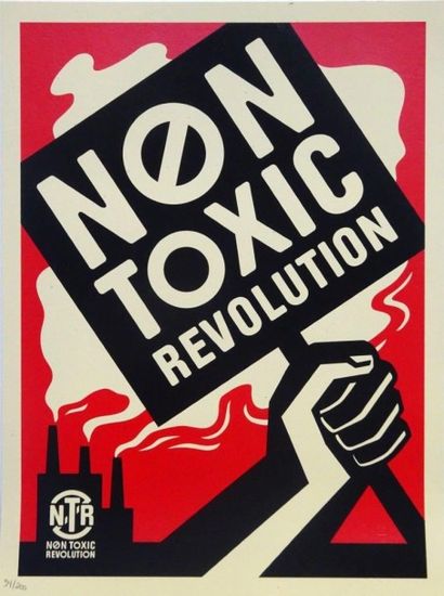 SHEPARD FAIREY (Américain, né en 1970)
Non...