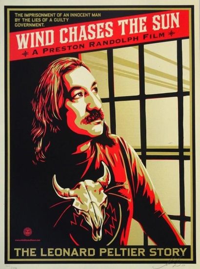 SHEPARD FAIREY (Américain, né en 1970)
Wind...