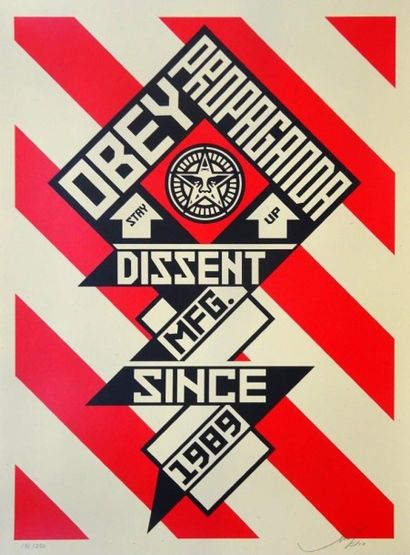 SHEPARD FAIREY (Américain, né en 1970)
Constructivist...