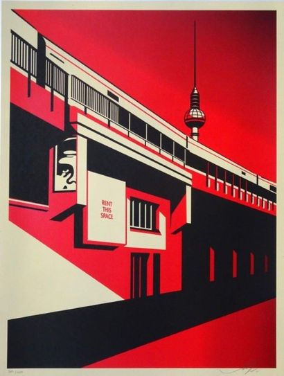 SHEPARD FAIREY (Américain, né en 1970)
Rent...