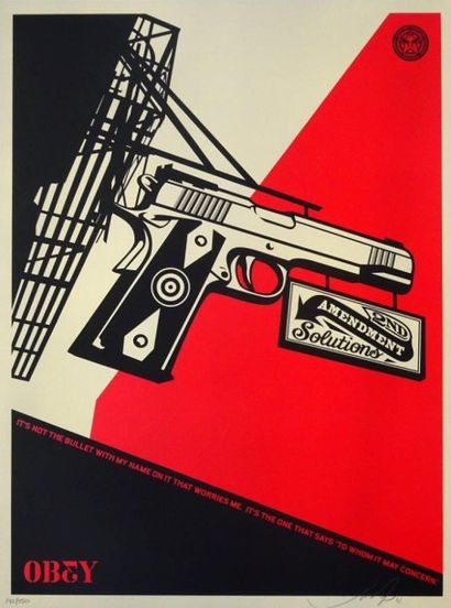 SHEPARD FAIREY (Américain, né en 1970)
2nd...